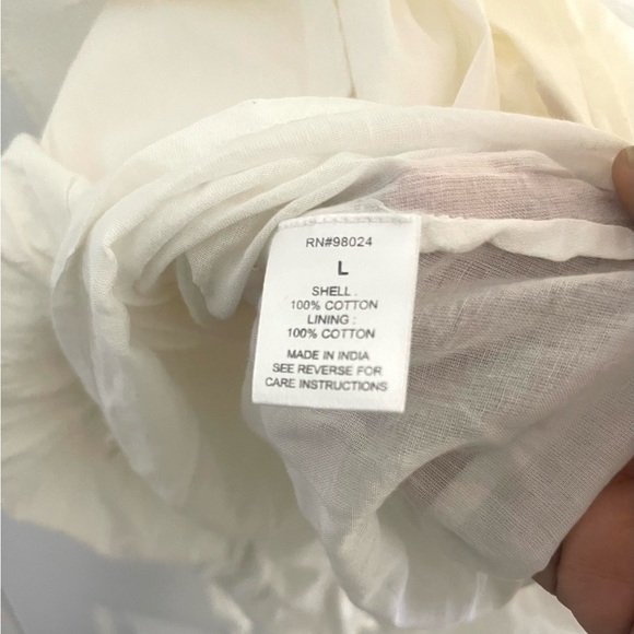 Ruffled halter Mini Dress. NWT! Size L. - Picture 11 of 12